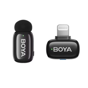 میکروفون یقه ای بی سیم تک کاربره بویا مدل Boya MINI 16 رابط Lightning